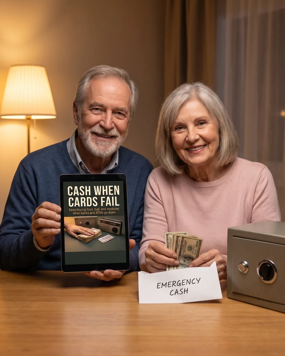 A reader with Cash When Cards Fail