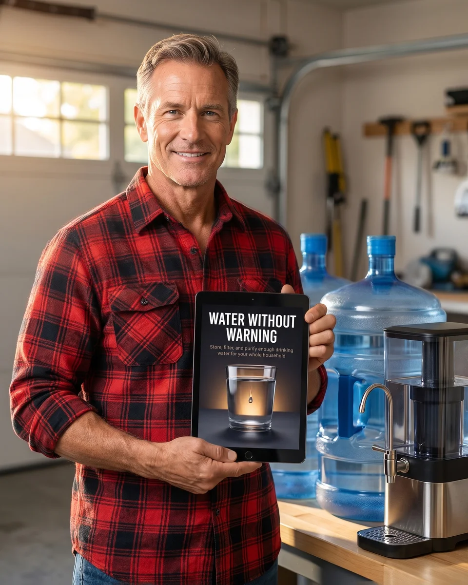 A reader with Water Without Warning